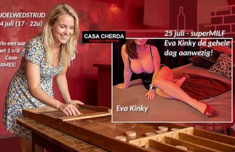 Casa Cherda: sjoelwedstrijd 24-7 en Eva Kinky is terug! (25-7)