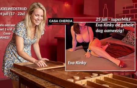 Casa Cherda: sjoelwedstrijd 24-7 en Eva Kinky is terug! (25-7)