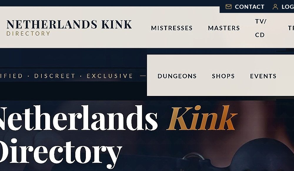 NIEUW! Netherlands Kink Directory (oa M'me Caramel & Empress CatastroV)
